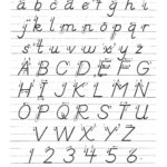 D'nealian Manuscript | Learn Handwriting, Dnealian For D&#039;nealian Name Tracing