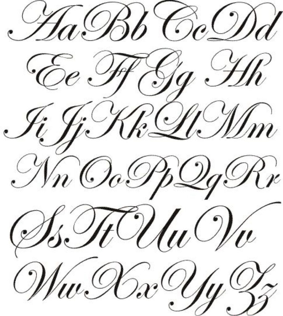 Doodle | Tatoo Canyon | Calligraphy Tattoo Fonts, Cursive