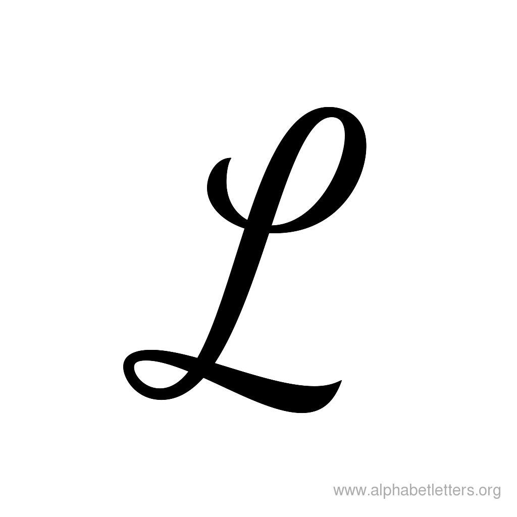 Download Printable Cursive Letter Alphabets | Cursive