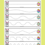 Easter Tracing Worksheets For Preschoolers   Fun With Mama