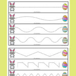 Easter Tracing Worksheets For Preschoolers | Preschool