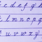 English Small Alphabets | Cursive Handwriting | Stylish Writer
