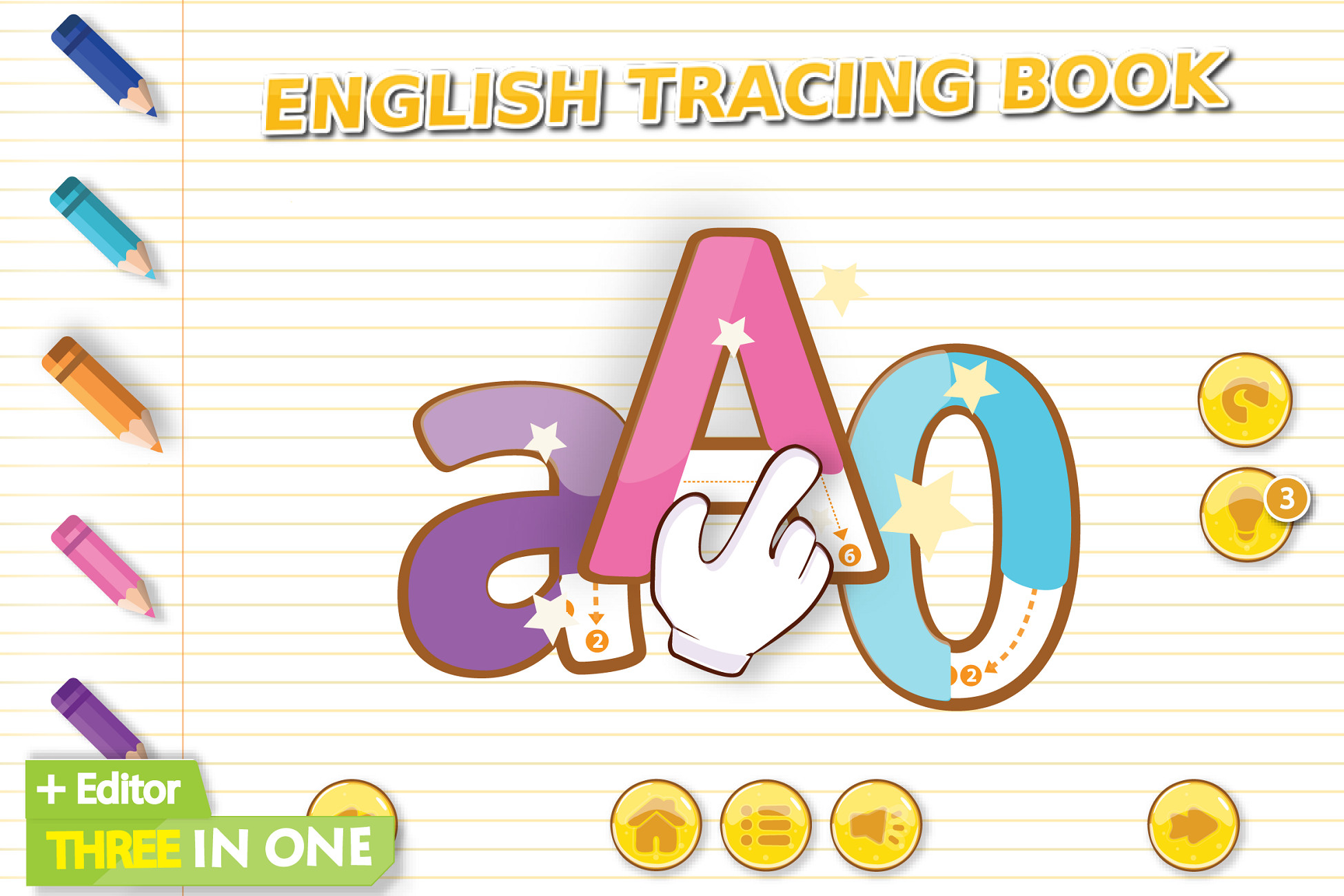 English Tracing Book - Free Download | Unity Asset Collection with regard to Alphabet Tracing Unity