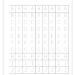English Worksheet   Alphabet Tracing   Capital Letters