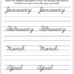 Extraordinary Tracing Cursive Writing Worksheets Picture
