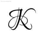 Fancy Cursive Letter K | Letters Example | Tattoo Lettering