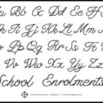 Fancy Handwriting Styles Cursive Writing Decorative Cursive