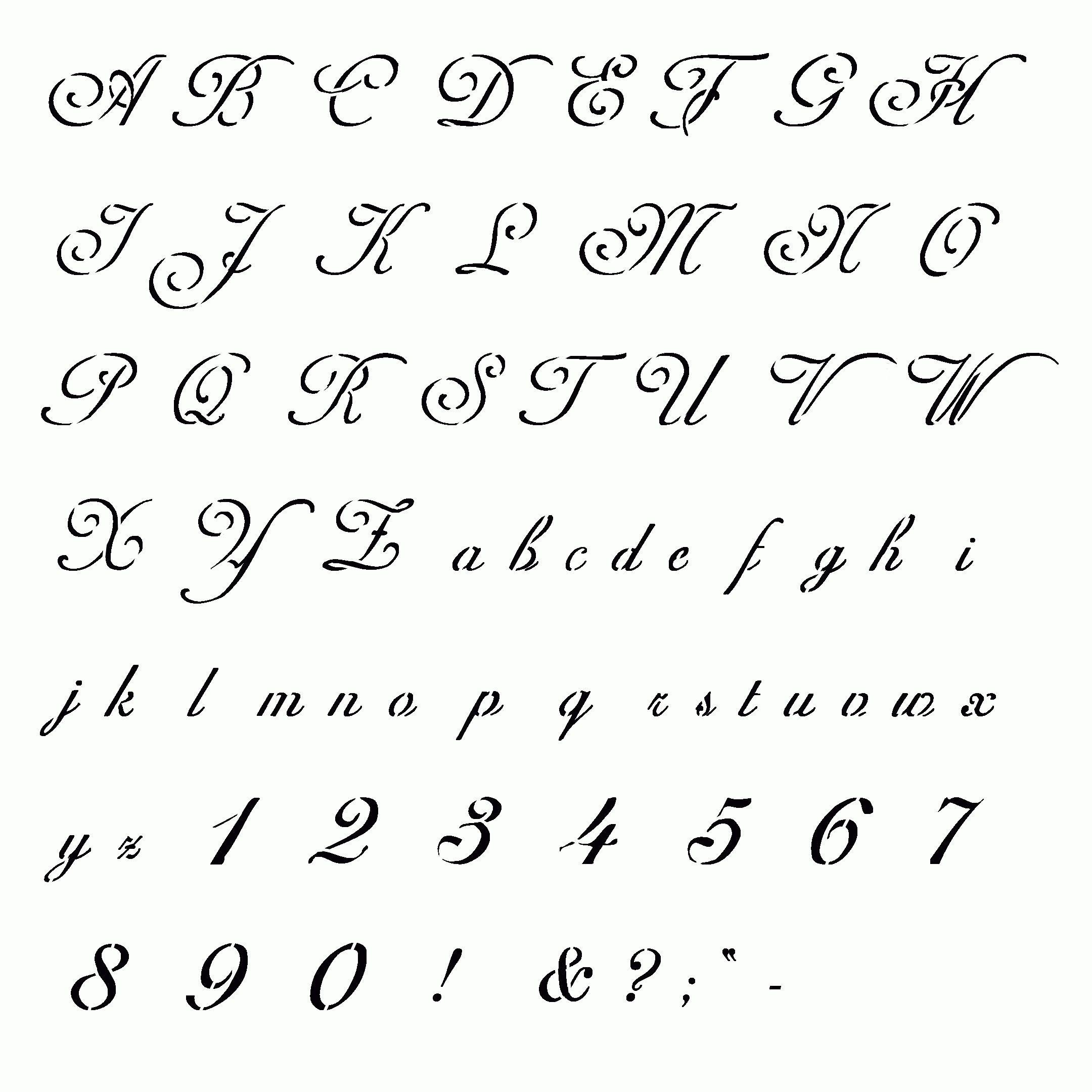 Cursive Alphabet 2019 | AlphabetWorksheetsFree.com