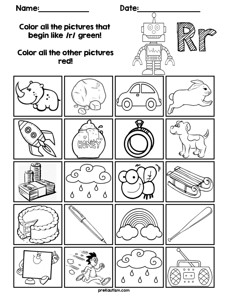 Find & Color Consonants Worksheets | Kindergarten Worksheets Throughout Letter V Worksheets For First Grade