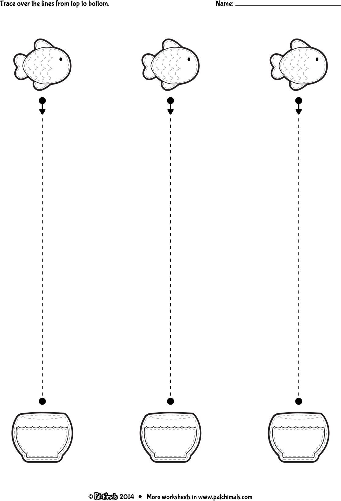 Tracing Vertical Lines Worksheets Pdf AlphabetWorksheetsFree
