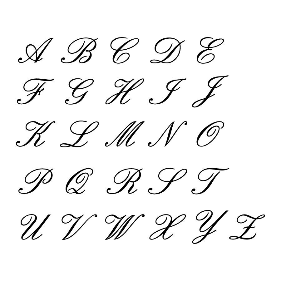 Cursive Alphabet Stickers | AlphabetWorksheetsFree.com