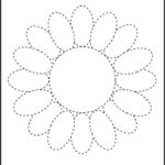 Flower Trace | Crafts And Worksheets For Preschool,toddler