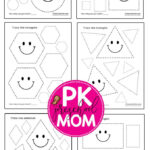 Free And Adorable Preschool Shape Tracing Worksheets In Tracing Name Madison