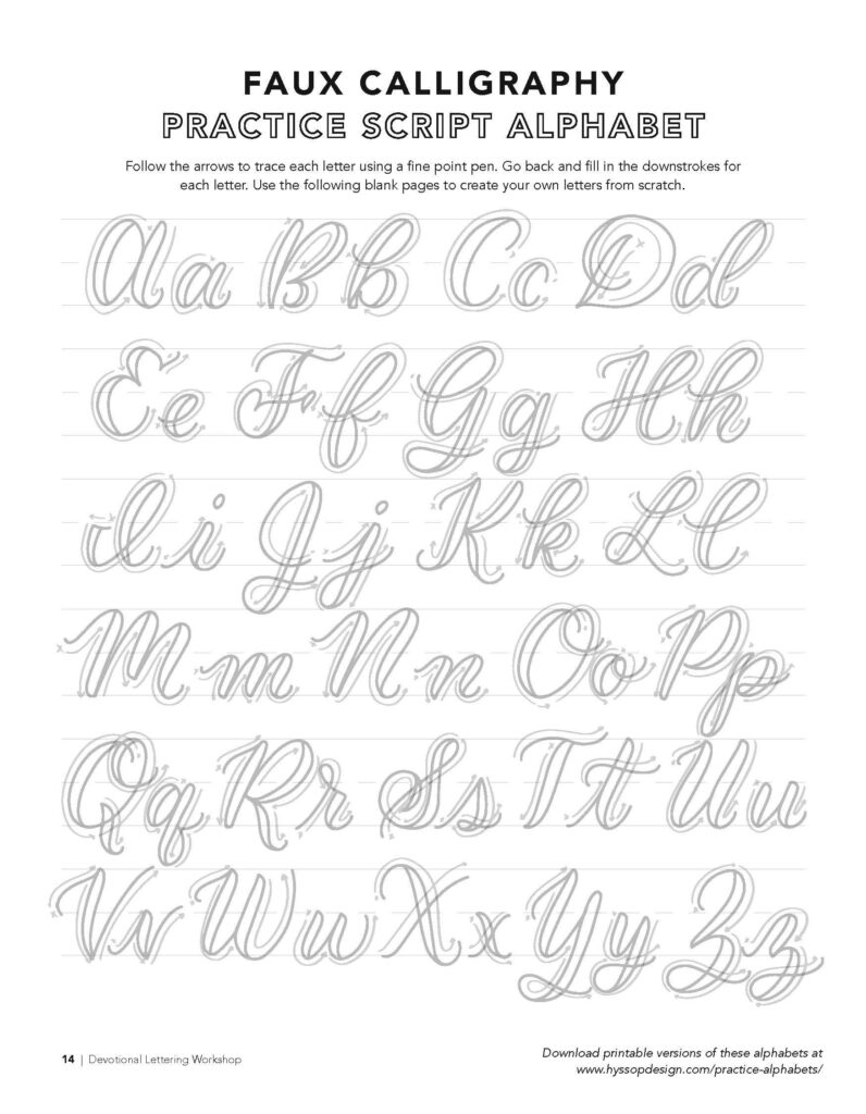 Free Calligraphy Alphabets — Jacy Corral | Hand Lettering