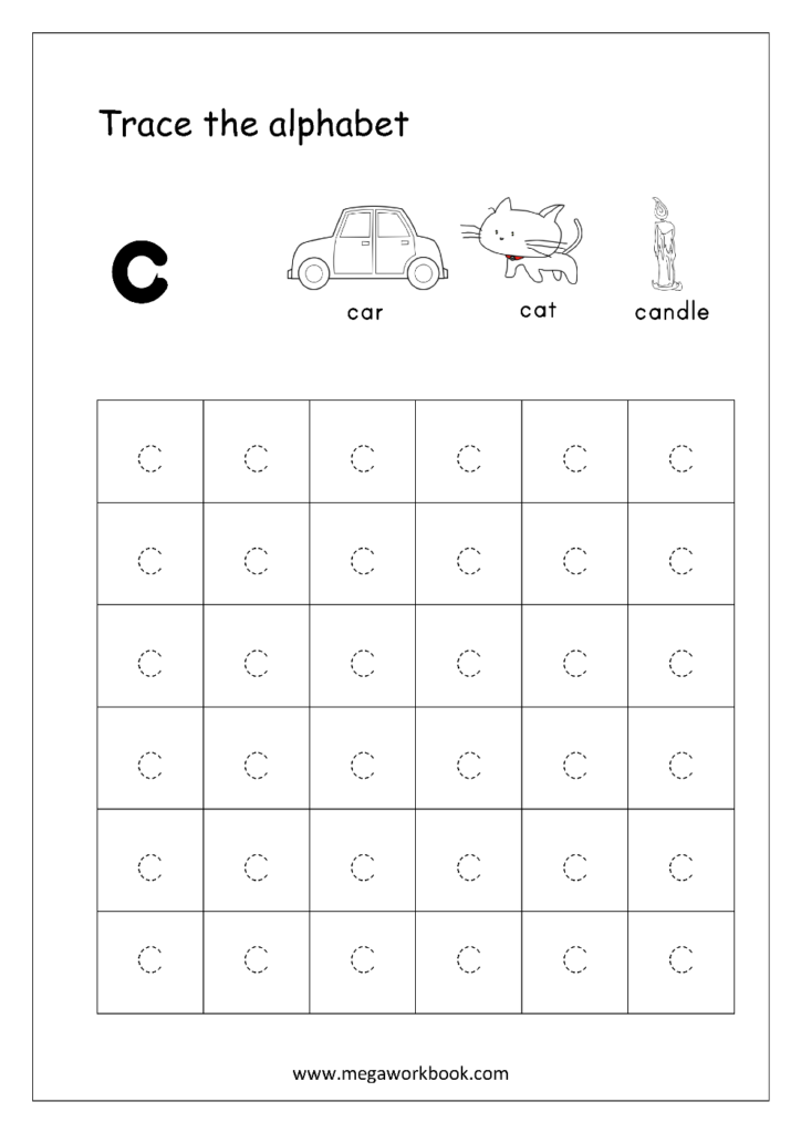 Free English Worksheets   Alphabet Tracing (Small Letters