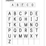 Free English Worksheets   Alphabetical Sequence Throughout Alphabet Sequencing Worksheets
