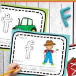 Free Farm Alphabet Tracing Mats With Regard To Letter Tracing Mats