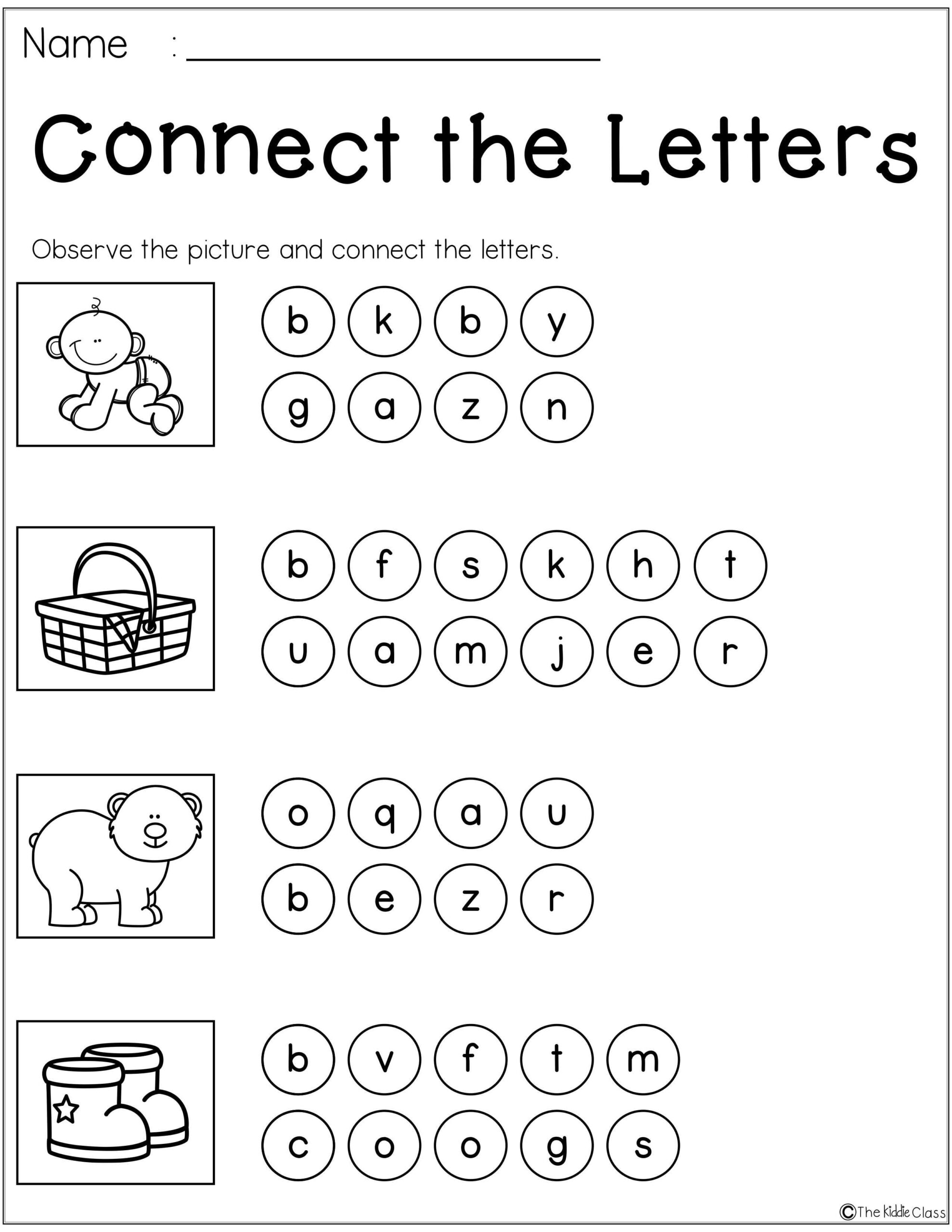 Free Letter Of The Week B Is Perfect For Beginning Of The intended for Letter B Worksheets For 1St Grade