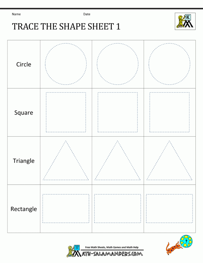 Free Namecing Worksheets Printable For Preschoolers