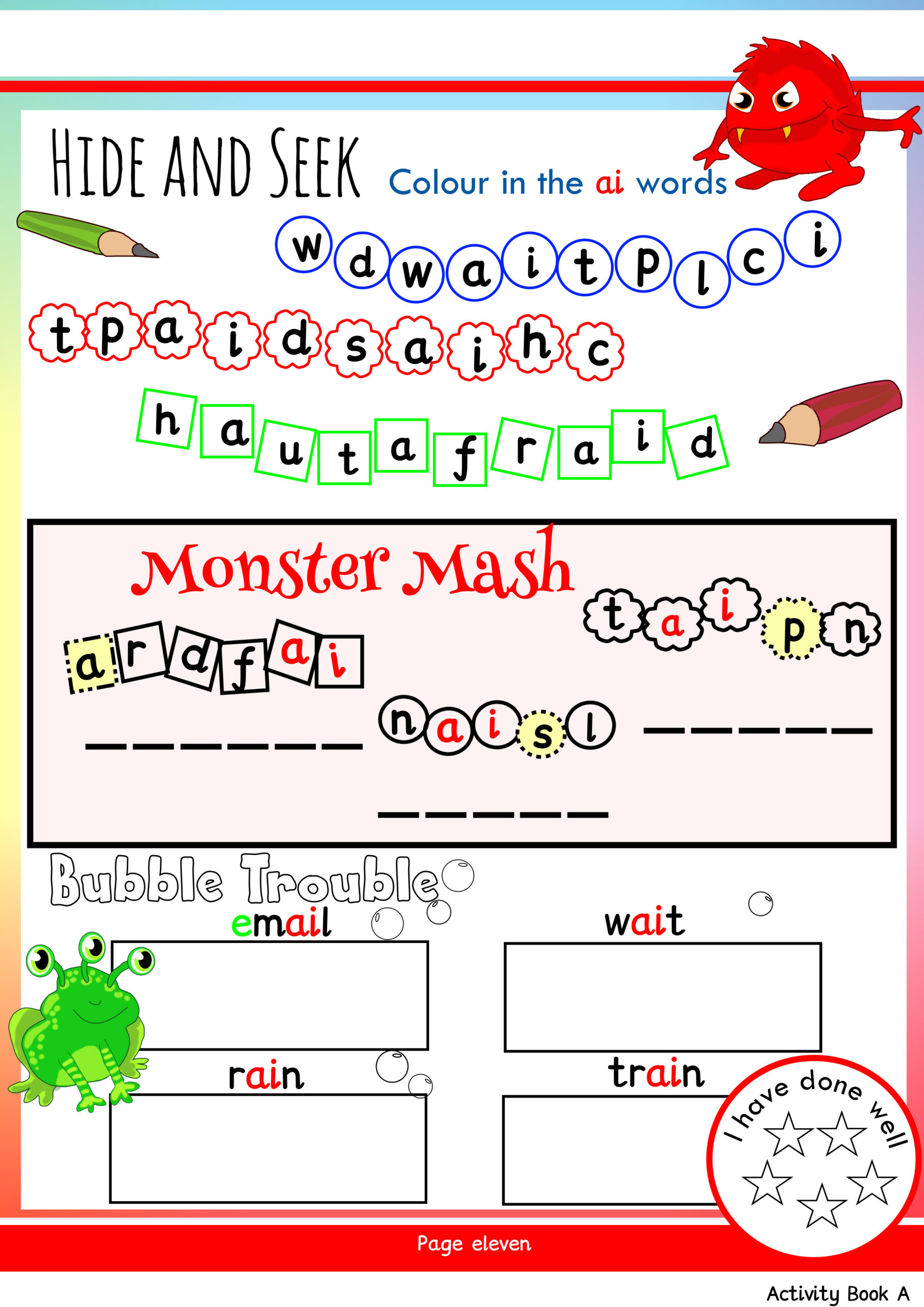 Free Phonics Worksheets &amp;amp; Activities | Monster Phonics throughout Key Stage 1 Alphabet Worksheets