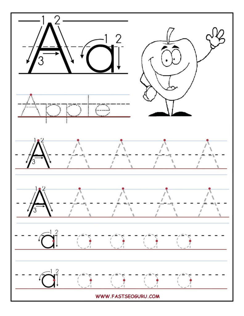 Free Printable Activities For Preschoolers | Alphabet