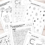 Free Printable Letter C Worksheets   Alphabet Worksheets Intended For Letter C Worksheets Free Printable