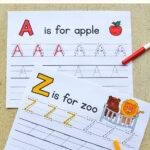Free Printable Letter Tracing Packet   Blessed Beyond A Doubt Inside Letter Tracing Resources