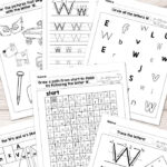 Free Printable Letter W Worksheets   Alphabet Worksheets Throughout Letter T Worksheets Easy Peasy