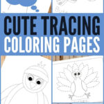 Free Printable Tracing Coloring Pages For Kids   Trail Of