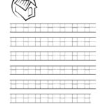 Free Printable Tracing Letter H Worksheets For Preschool Intended For Alphabet Tracing Letter H