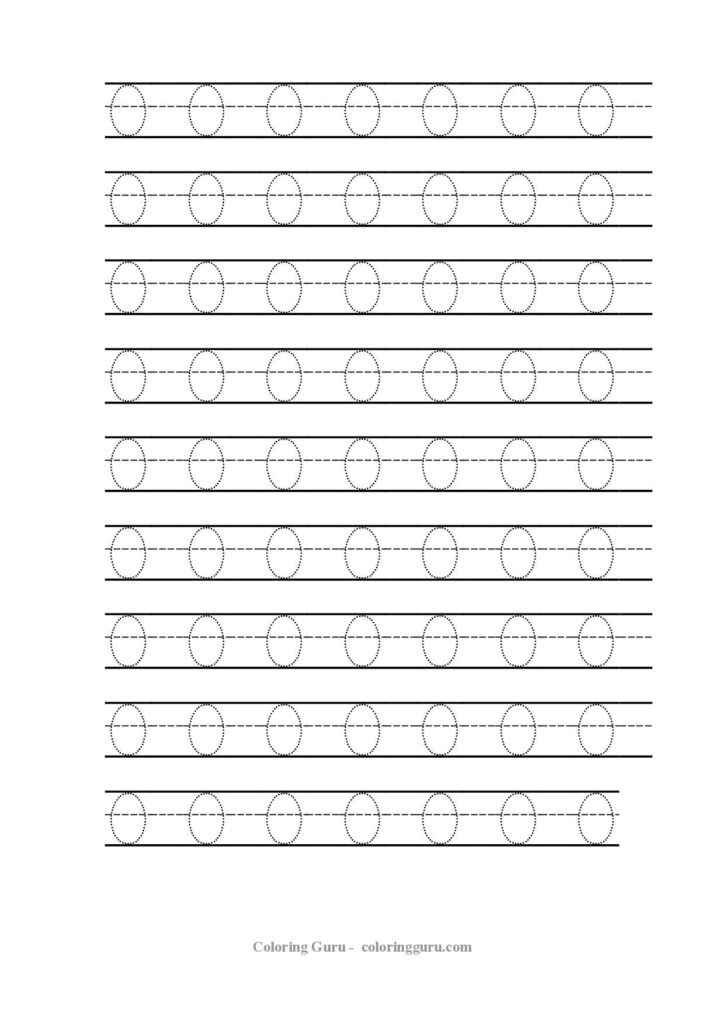 Free Printable Tracing Number 0 Worksheets | Handwriting Free Printable Tracing Number 0 Worksheets | Handwriting