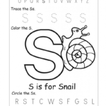 Free Printable Worksheets For The Letter S For Kindergarten Pertaining To Letter S Worksheets Kindergarten Free