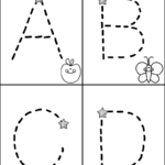 Free Traceable Alphabet Minibook   Mrs. Christy's Classroom Pertaining To Abc 123 Tracing Pages
