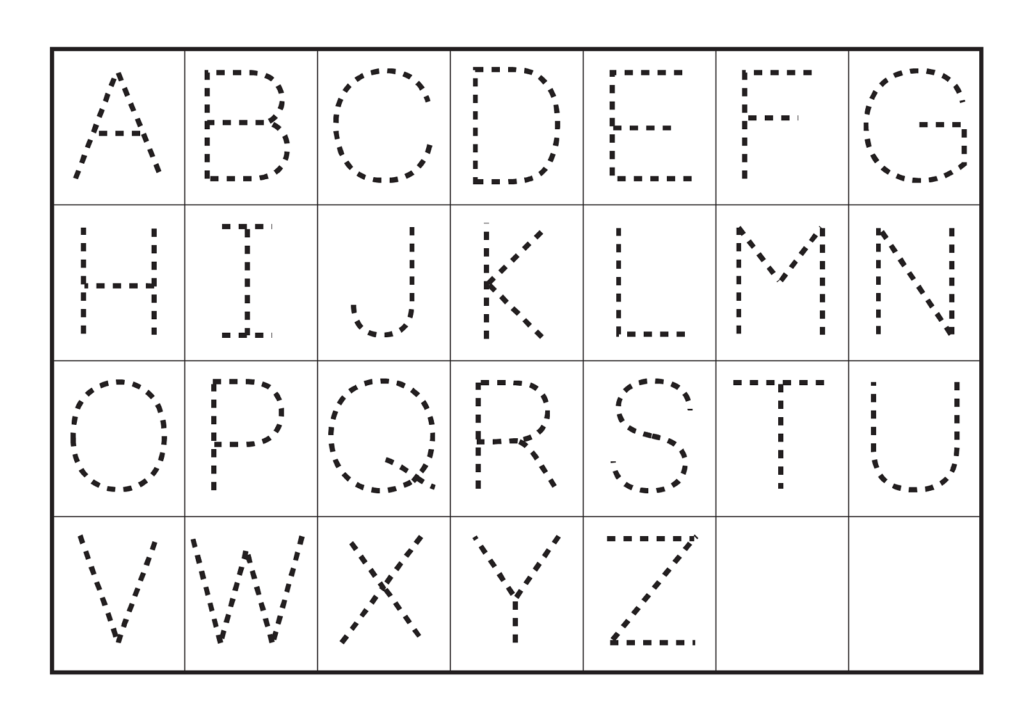 Free Traceable Worksheets Alphabet | Tracing Worksheets Inside Pre K Worksheets Alphabet Tracing