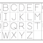 Free Traceable Worksheets Alphabet | Tracing Worksheets Inside Pre K Worksheets Alphabet Tracing