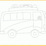 Free Traceable Worksheets Car | Tracing Worksheets Preschool