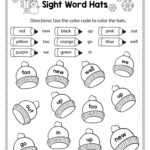 Free Winter Literacy Worksheet For Kindergarten No Prep With