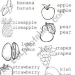 Fruits (Tracing)   Esl Worksheetasiulhg