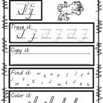 Handwriting Practice A Z No Prep Print And Go D'nealian Pertaining To D&#039;nealian Alphabet Tracing Worksheets
