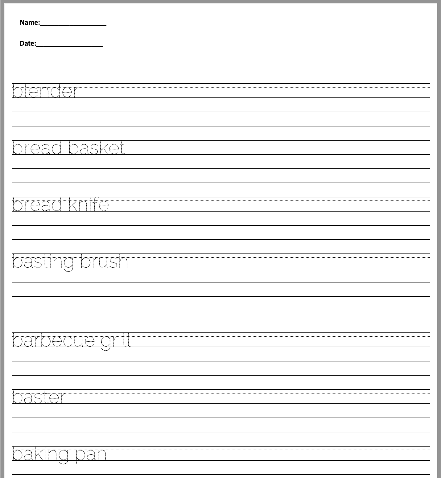 Handwriting Tracing Generator within Tracing Name Robert