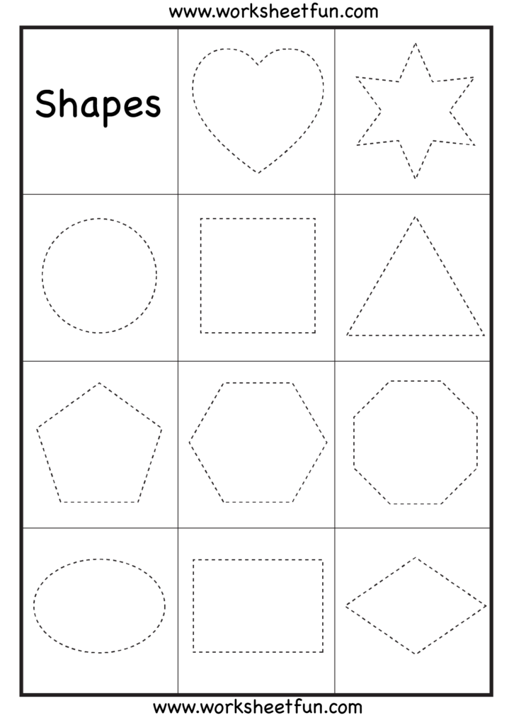 Heart Tracing Worksheet | Printable Worksheets And