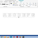 How To Download Fonts And Make Dashed/dotted Letters And Number Tracing In  Microsoft Word 2013 Intended For Name Tracing Font On Word
