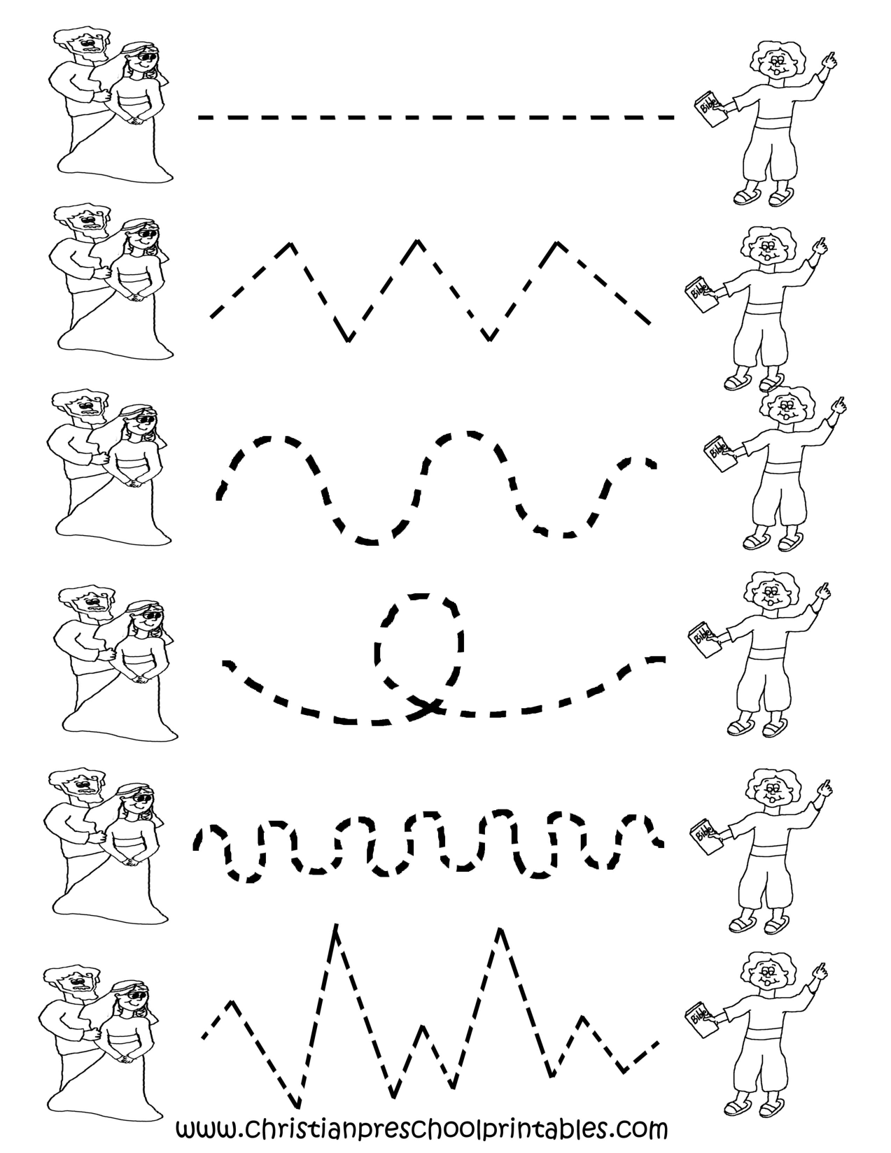 Image Detail For -Preschool Tracing Worksheets | Tracing