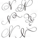 Image Result For N Flourish Font | Calligraphy Letters