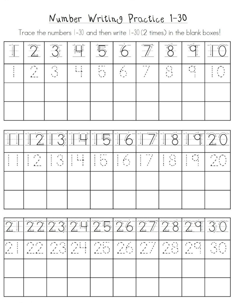 Integer Number Tracing 11 20 Trace The Number 26 Tracing