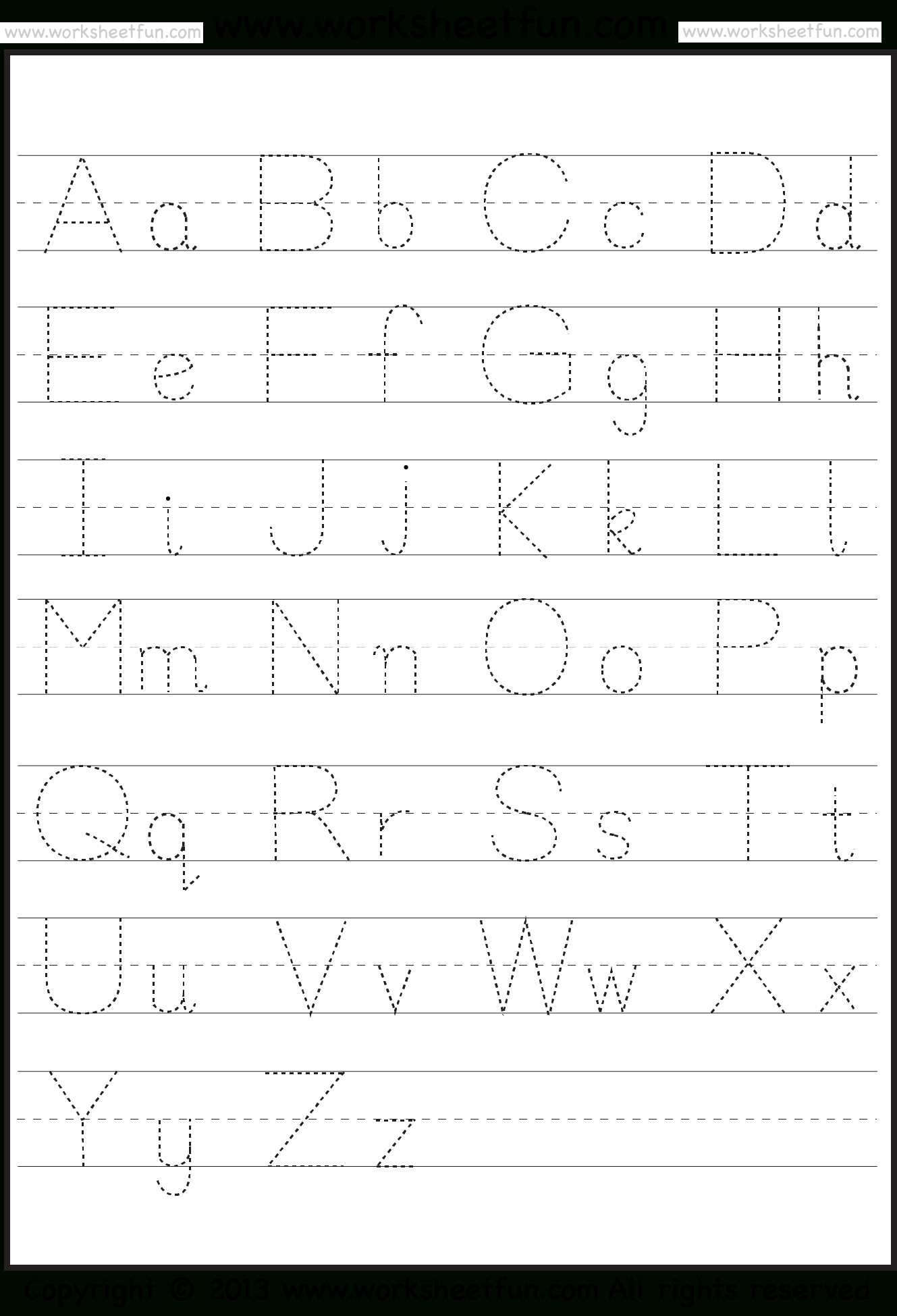 K5 Learning Worksheets Abc | Printable Worksheets And for Abc 123 Tracing Pages