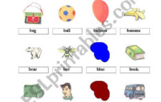 Kg1 English Words – Thumbs 1 – Esl Worksheetmaxxin with regard to Alphabet Worksheets For Kg1