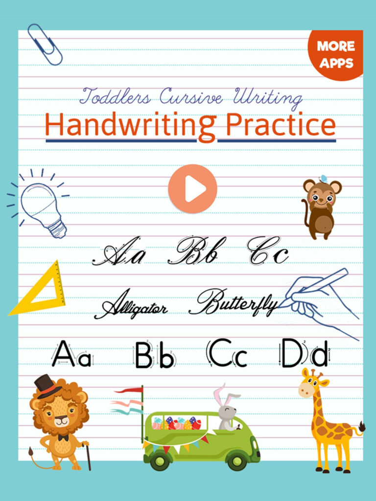 Kids Cursive Writing   Learn Cursive Handwriting For Android