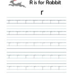 Kindergarten Worksheets: Alphabet Tracing Worksheets   R