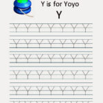 Kindergarten Worksheets: Printable Tracing Worksheets Intended For Tracing Alphabet Y